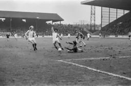 Jimmy Husband sets up Ron Futcher