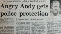 Match Report: Luton Town FC vs Hull City (24th Jan 1977)