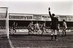 A frre=kick goes to waste