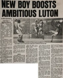 Match Report: Luton Town FC vs Blackburn Rovers (15th Feb 1977)