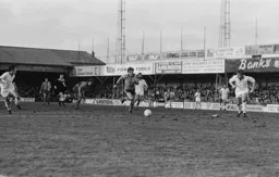 Brian Chambers onto a through ball from Lil Fuccillo