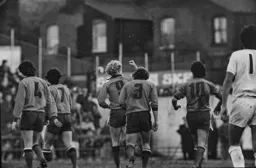 Ron Futcher celebrates