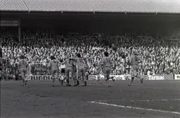 Celebrating after goal number two