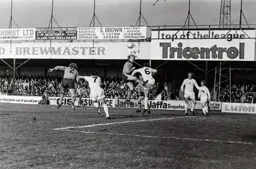 Ron Futcher climbs high