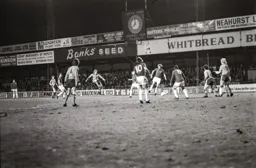 Steve Buckley has a go from 25 yards out