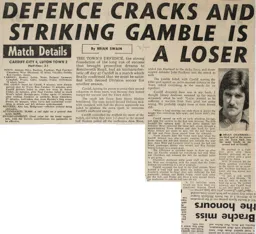 Match Report: Cardiff City vs Luton Town FC (16th Apr 1977)