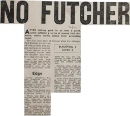 Match Report: Blackpool vs Luton Town FC (30th Apr 1977)