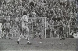 Jim McNIcholl clears in his debut match