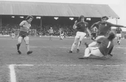 Lil Fuccillo goes for goal