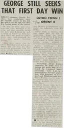 Match Report: Luton Town FC vs Orient (20th Aug 1977)