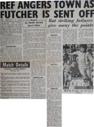Match Report: Oldham Athletic vs Luton Town FC (27th Aug 1977)