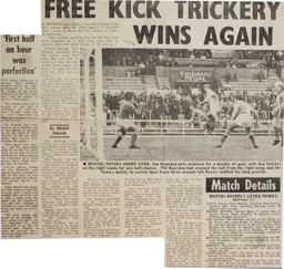 Match Report: Bristol Rovers vs Luton Town FC (10th Sep 1977)