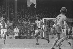 Ricky Hill glides through midfield