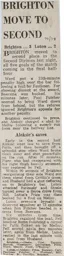 Match Report: Brighton & Hove Albion vs Luton Town FC (27th Sep 1977)