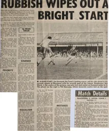 Match Report: Blackpool vs Luton Town FC (22nd Oct 1977)