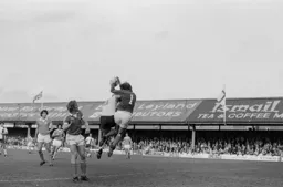 P 790 Ron Futcher puts in a hefty challenge on the keeper