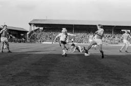 Ron Futcher gets a shot away