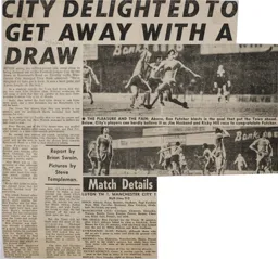 Match Report: Luton Town FC vs Manchester City (25th Oct 1977)