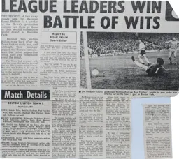 Match Report: Bolton Wanderers vs Luton Town FC (29th Oct 1977)