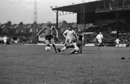 Ron Futcher rounds the City keeper