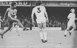 Ricky Hill on the ball