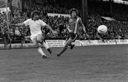 Gary Heale back defending