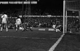 Gary Heale goes close