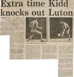 Match Report: Luton Town FC vs Manchester City (9th Nov 1977)