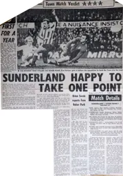 Match Report: Sunderland vs Luton Town FC (26th Nov 1977)
