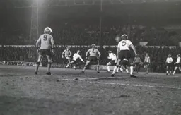 Steve Buckley’s piledriver not on target this time