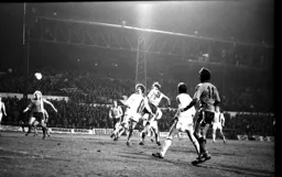 John Faulkner’s header flystowards goal