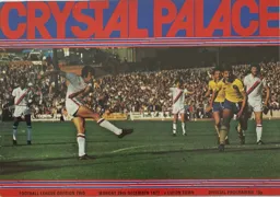 Programme: Crystal Palace vs Luton Town FC (26th Dec 1977)