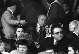 Harry Haslam on the phone to the bench