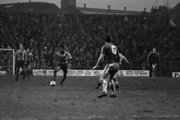 Ricky Hill running midfield