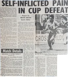 Match Report: Millwall vs Luton Town FC (31st Jan 1978)