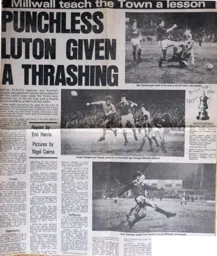 Match Report: Millwall vs Luton Town FC (31st Jan 1978)