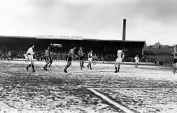 Icy scene at Ewood Park