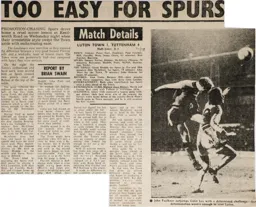 Match Report: Luton Town FC vs Tottenham Hotspur (22nd Feb 1978)
