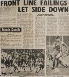 Match Report: Notts County vs Luton Town FC (25th Feb 1978)
