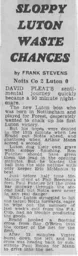 Match Report: Notts County vs Luton Town FC (25th Feb 1978)