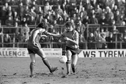 Paul Price goes in for a challenge