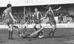 Ron Futcher looks frustrated