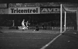 Lil Fuccillo sees his shot go wide of the post