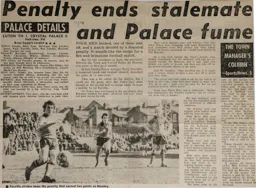 Match Report: Luton Town FC vs Crystal Palace (27th Mar 1978)