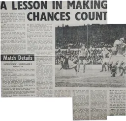 Match Report: Luton Town FC vs Sunderland (8th Apr 1978)