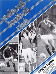 Programme: Millwall vs Luton Town FC (25th Apr 1978)