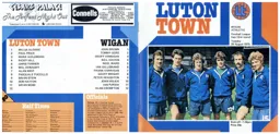 Programme: Luton Town FC vs Wigan Athletic (29th Aug 1978)