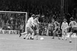 Mal Donaghy shields the ball