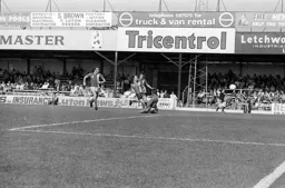 Bob Hatton scores in the first half (1)