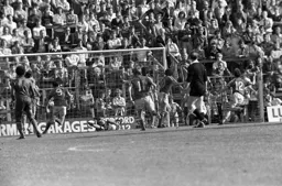 Bob Hatton scores in the first half (7)